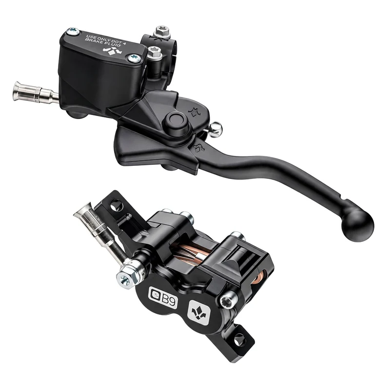 TECH Suspension EB9 Bremsanlage Set – E-RIDE PRO SS 3.0 / SR (vorne + hinten)