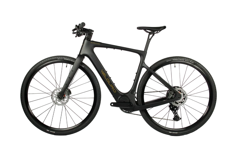Velduro Phantom S - Flat Bar E-Gravel | powered by AVINOX