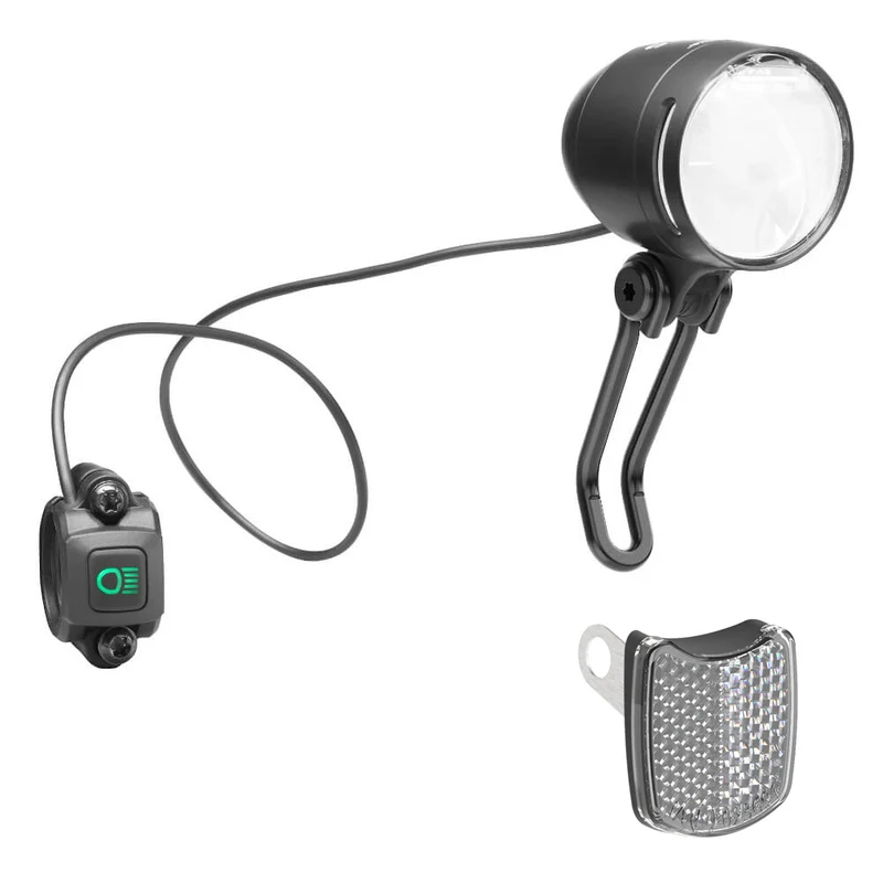 Scheinwerfer B&M IQ-XS E mit Halter