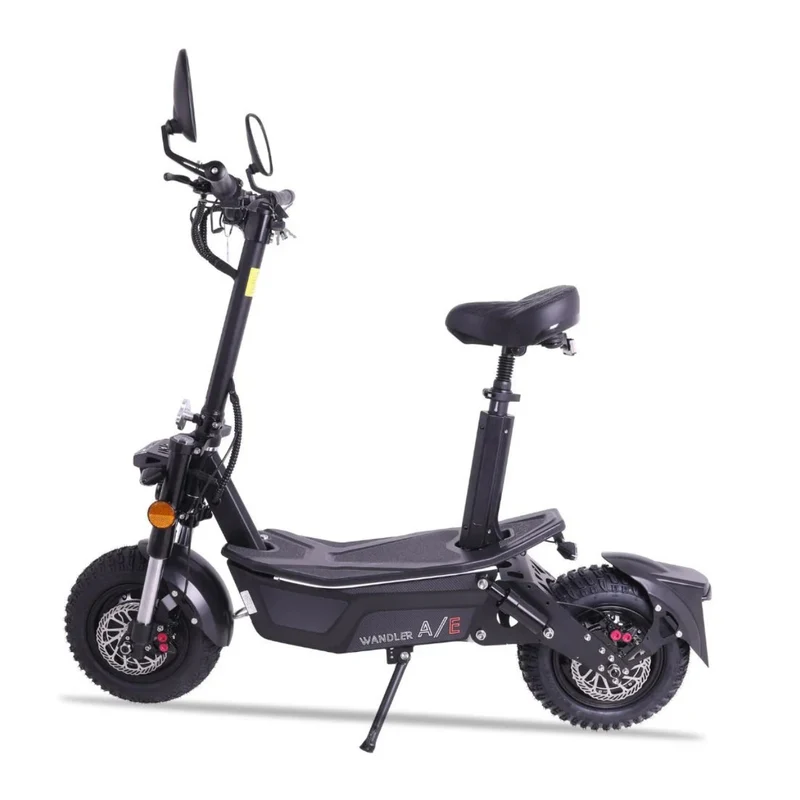 Wandler A/E Allrad 45 km/h – E-Scooter 2×1500 W, bis 80 km Reichweite
