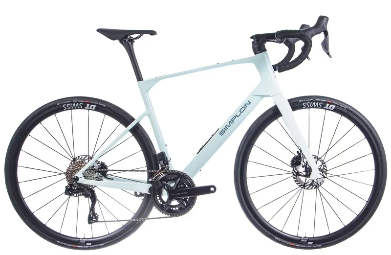Simplon Kiaro Shimano 105 Di2-2x12 Glacier White (Glossy) / Greyish Green (