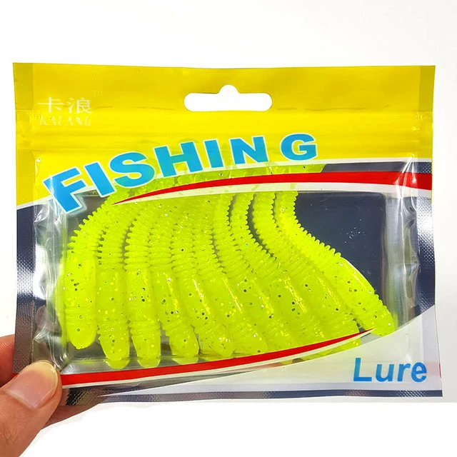 Fishing Takcle Grub Artificial Lures