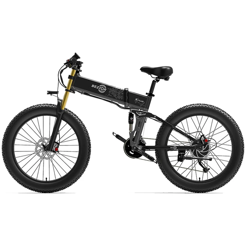 Bezior X Plus 1500W Electric Mountain Folding Bike