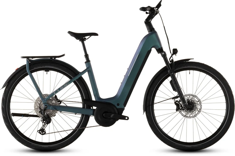 CUBE Kathmandu Hybrid EXC 800 smaragdgrey´n´prism
