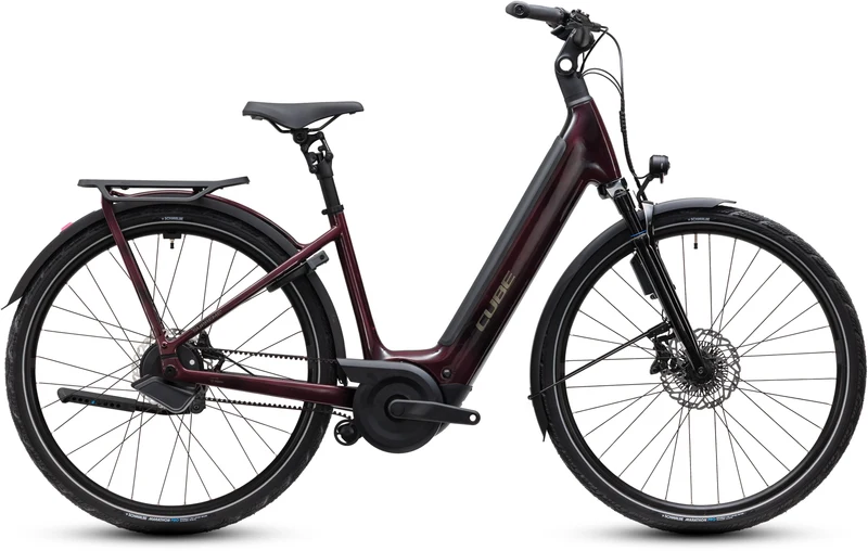 CUBE Supreme Hybrid C:62 Deluxe SLT 600 liquidred´n´chrome