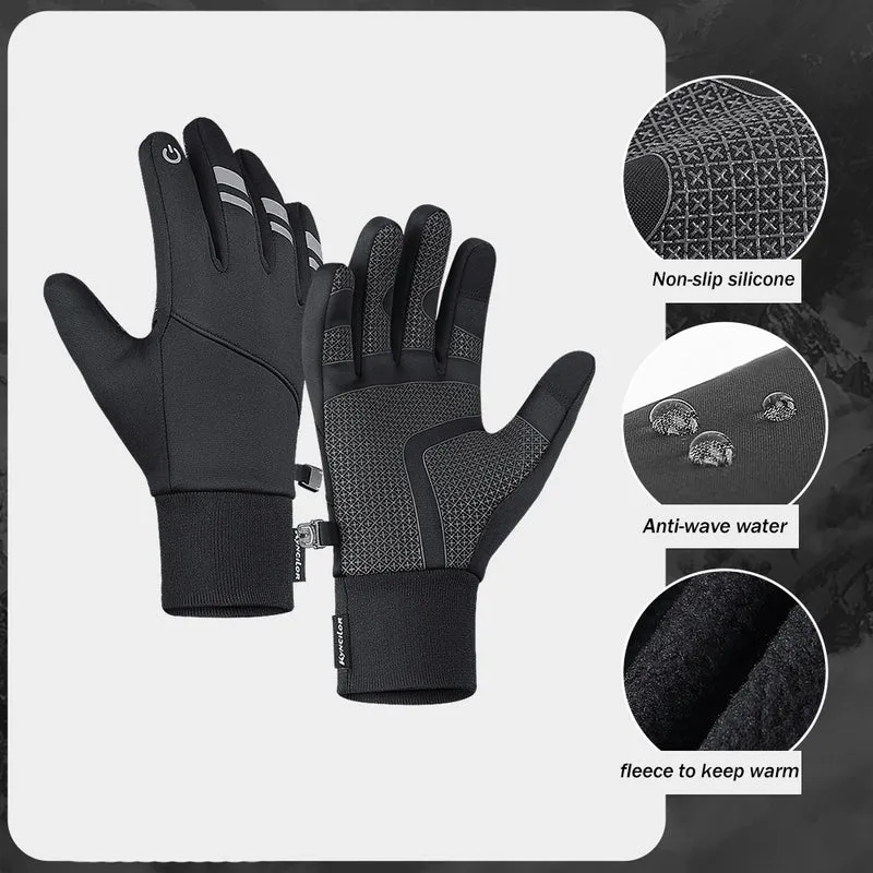 Thickened Cold And Windproof Cycling Gloves