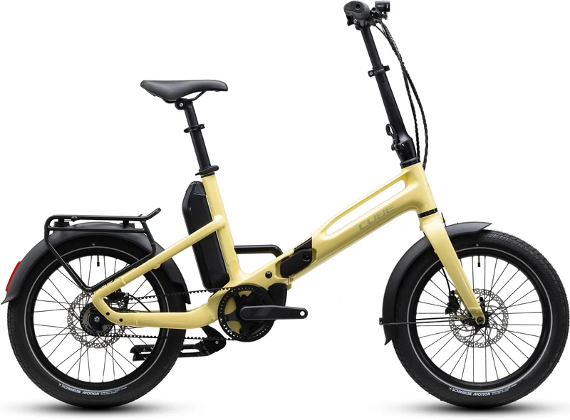 CUBE Fold Hybrid Deluxe 540 paleyellow´n´sage