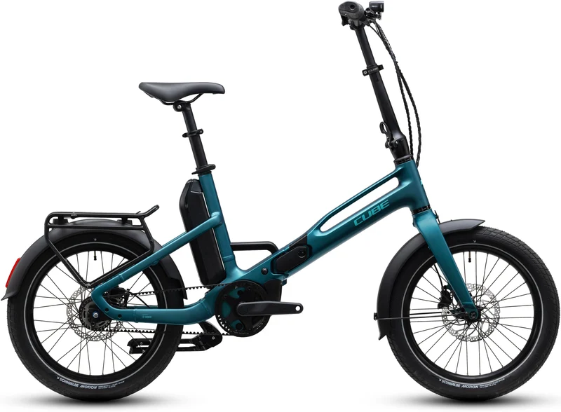 CUBE Fold Hybrid Deluxe 540 metallicpetrol´n´sea
