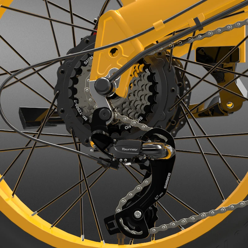 BEZIOR SHIMANO 7/27 Speed Transmission System
