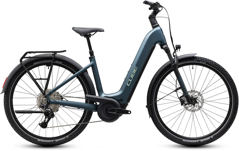 CUBE Nuride Hybrid Pro 800 deepteal´n´blue