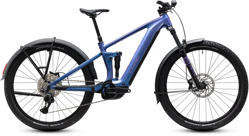 CUBE Stereo Hybrid ONE44 Pro 800 FE blueiris´n´purple