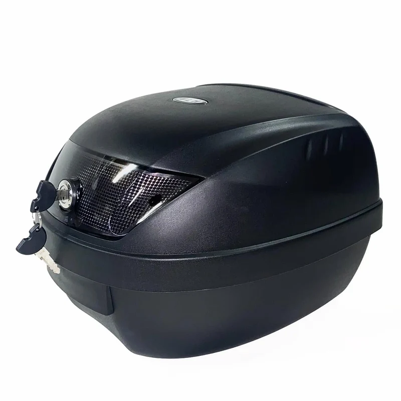 ENEWAY TopCase XL für Motorrad, ElektroRoller, Fahrrad mit Quick-Release