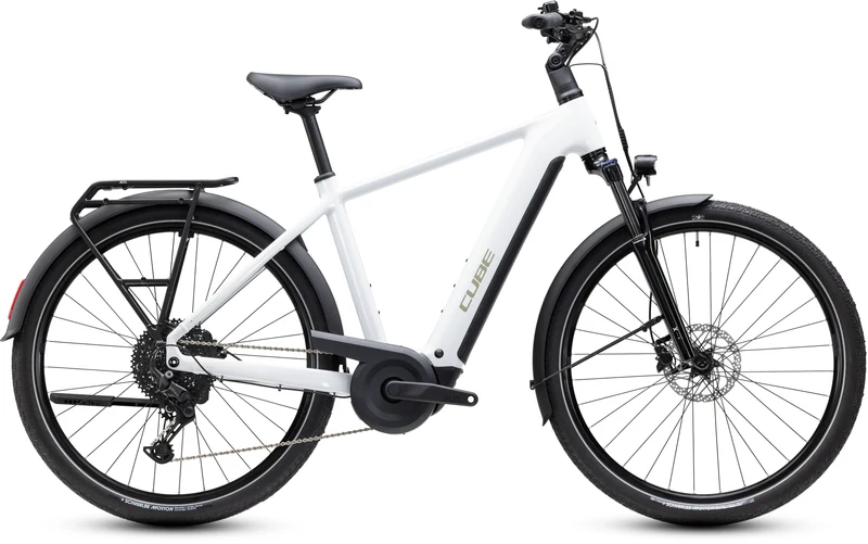 CUBE Touring Hybrid ONE 600 metallicwhite´n´chrome