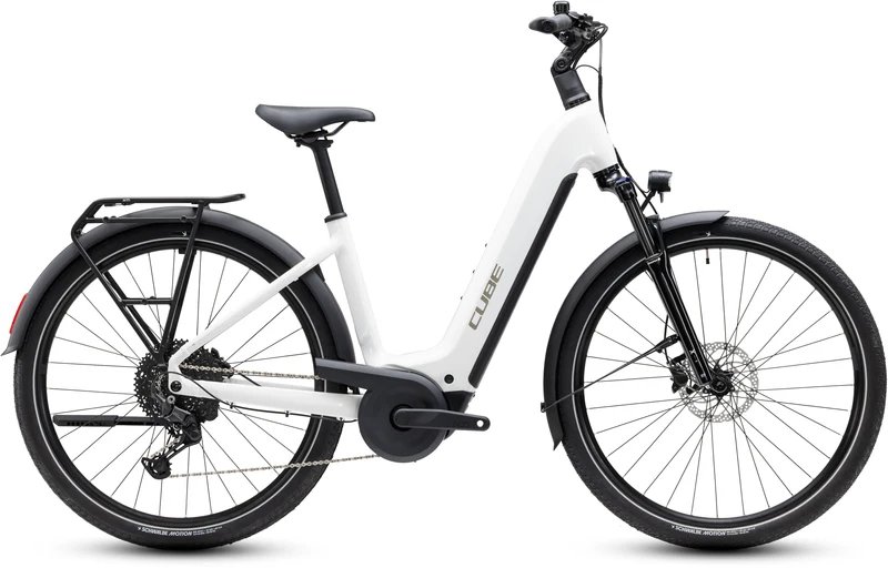CUBE Touring Hybrid ONE 600 metallicwhite´n´chrome
