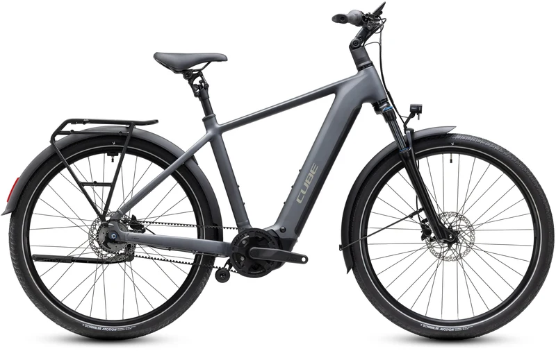 CUBE Touring Hybrid Deluxe SLX 800 slabgrey´n´chrome