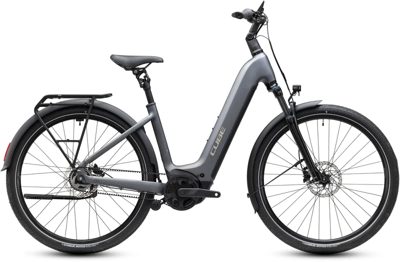 CUBE Touring Hybrid Deluxe SLX 800 slabgrey´n´chrome