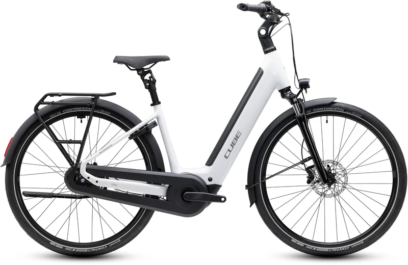 CUBE Supreme RT Hybrid Comfort EX 600 metallicwhite´n´reflex