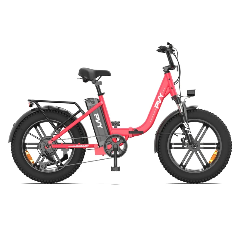 PVY LS20 20" Tiefeinsteiger Elektro Citybike 250W Motor 48V 16,5Ah Batterie