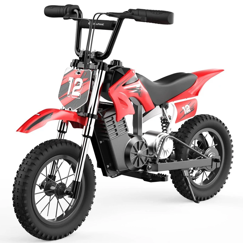 ISINWHEEL A12 12" Kinder Elektro-Mountainbike 350W Motor 36V 5,2Ah Batterie