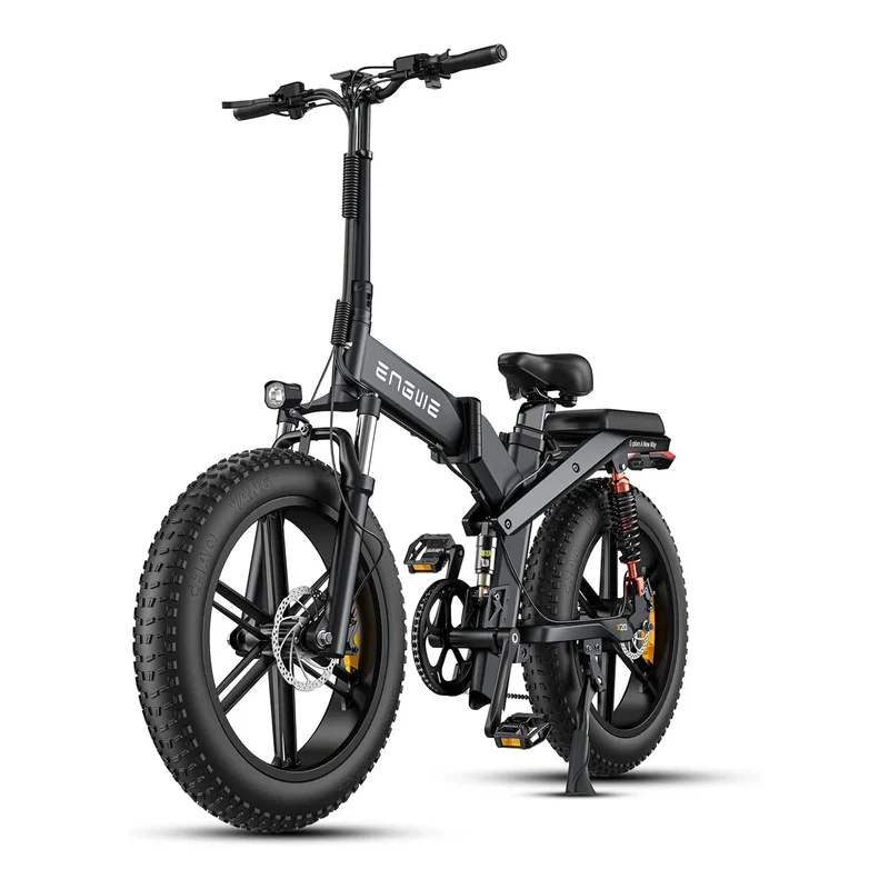ENGWE X20 20" Fat Tire Faltbares Elektrofahrrad MTB 1000W (Spitzenleistung) Motor 48V 22,2Ah Doppelbatterie
