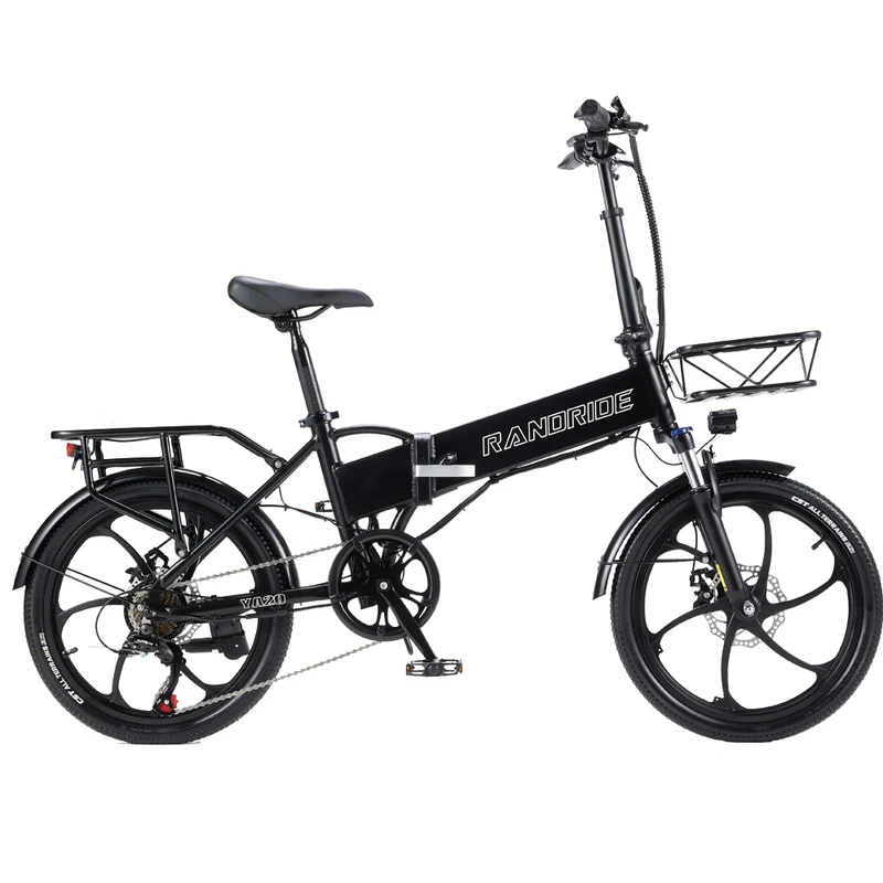 RANDRIDE YA20 20" Klapprad E-Bike 500W Motor 48V 12,8Ah Batterie