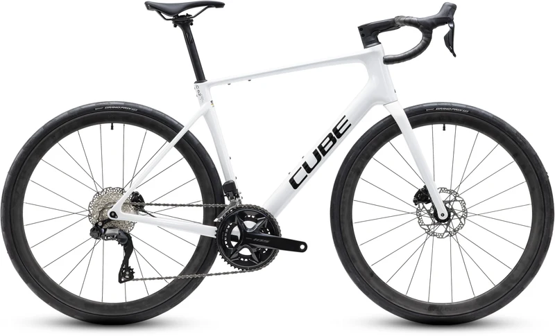 CUBE Attain C:62 SLX metallicwhite´n´black