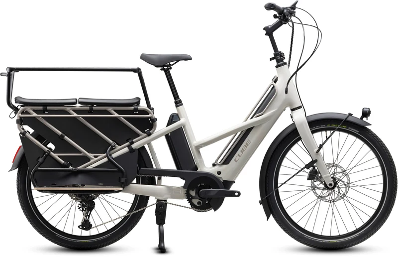 CUBE Longtail Hybrid Family 800 greybeige´n´grey