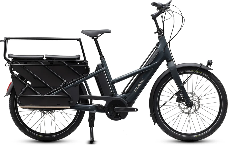 CUBE Longtail Hybrid Deluxe Family 800 shadowgrey´n´grey