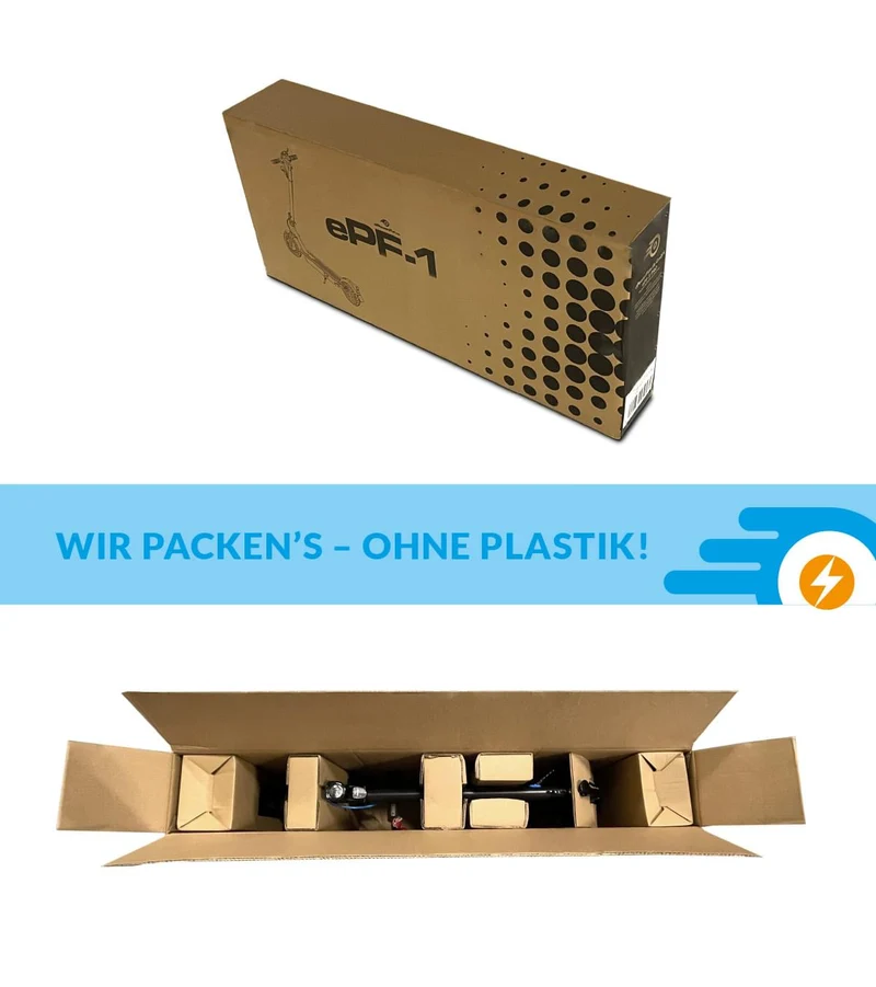 Verpackung (leer, inkl. Stützmaterial) für ePF-1 & ePF-1 PRO (Offiziel)