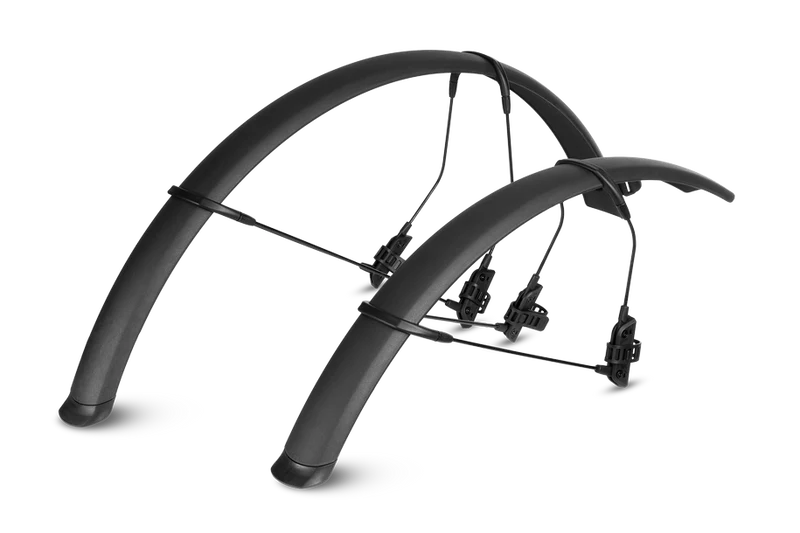 Acid Steckschutzblechset GRAVEL 28'' black