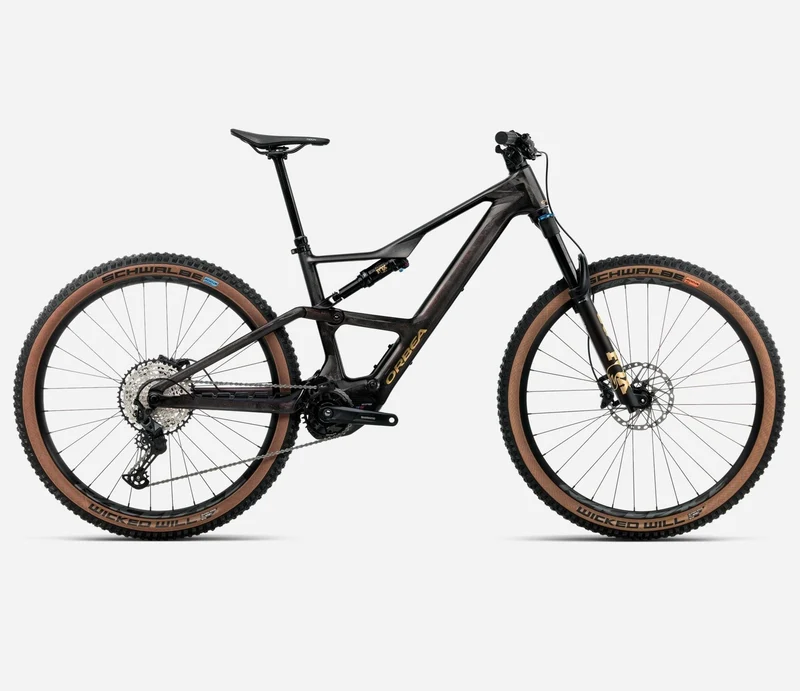 Orbea RISE SL M20 630W Cosmic Carbon View - Golden Sand