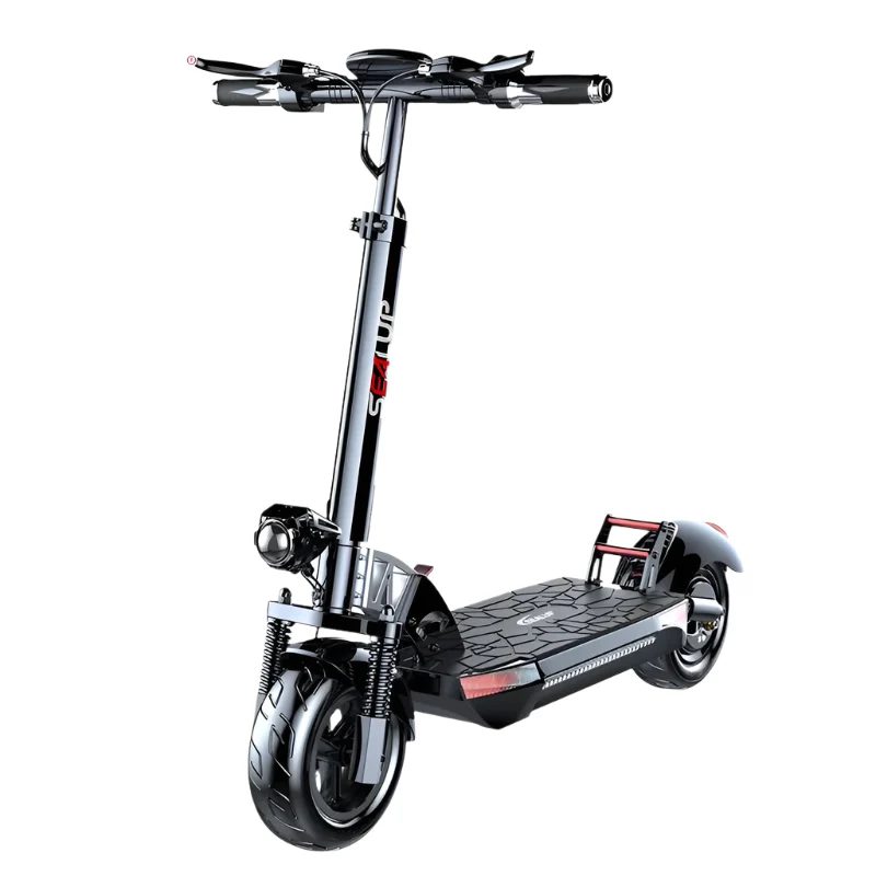Sealup Q8 GT 10" 48V 500W 前後避震 電動滑板車 長續航40km