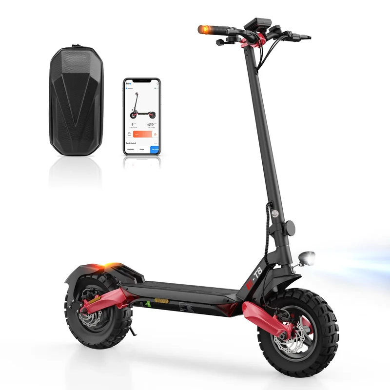 iScooter iX5 10" 1000W Offroad-Elektroroller E-Scooter mit Straßenzulassung (ABE/eKFV)