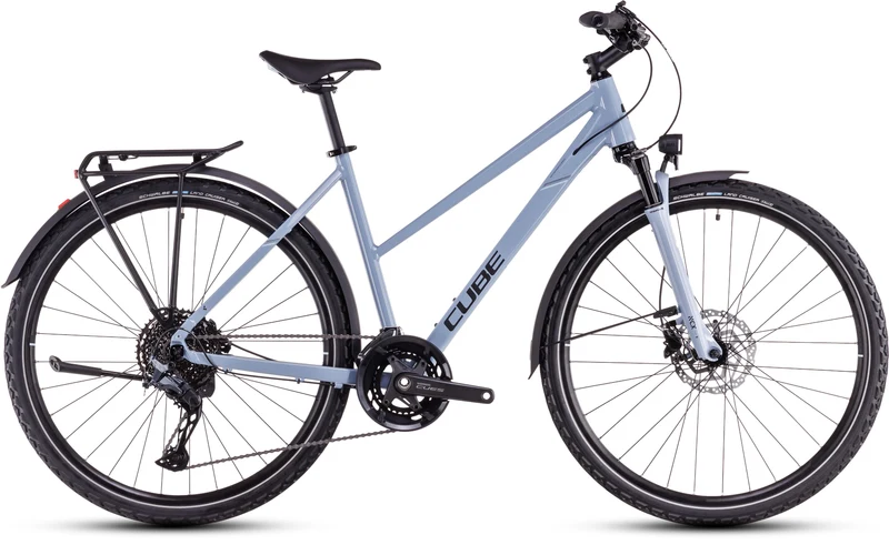 CUBE Nature EXC Allroad pigeonblue´n´black