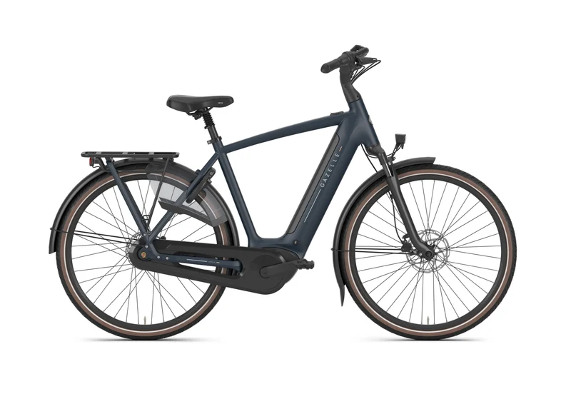 Gazelle Arroyo C8 Elite 600 Wh RT between blue matt