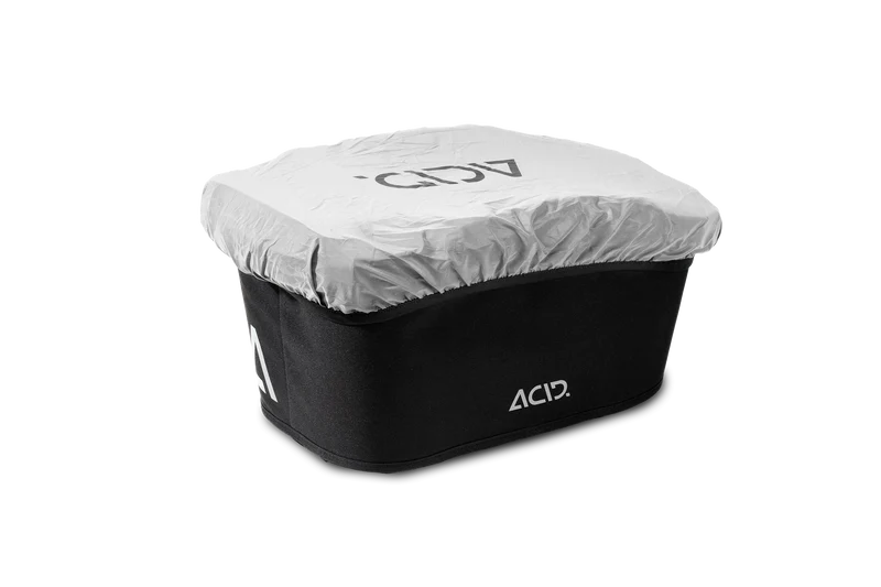 Acid Rain Cover für Gepäckträgerkorb CITY 20 RILin grey