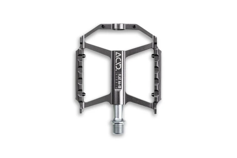 Acid Pedale FLAT A4-IB HYBRID mit Reflektor grey