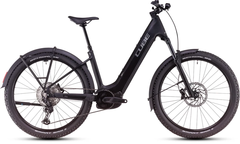 CUBE Reaction Hybrid Race 800 Allroad black´n´metal