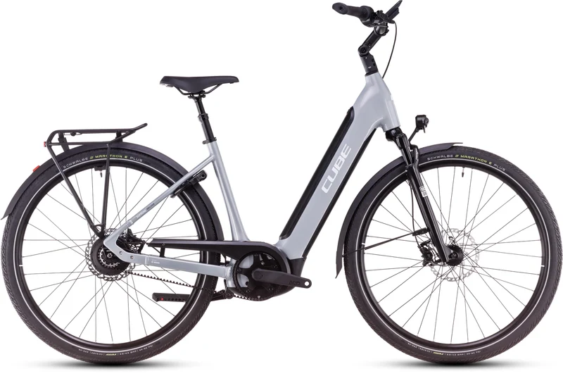 CUBE Supreme Hybrid Deluxe SLX 625 polargrey´n´white