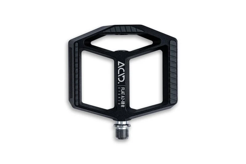 Acid Pedale FLAT A32 RUBBER black