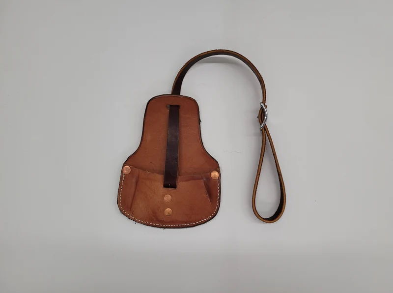 Leather Trail Axe Scabbard for Saddle Mount – Blue Creek Outfitting