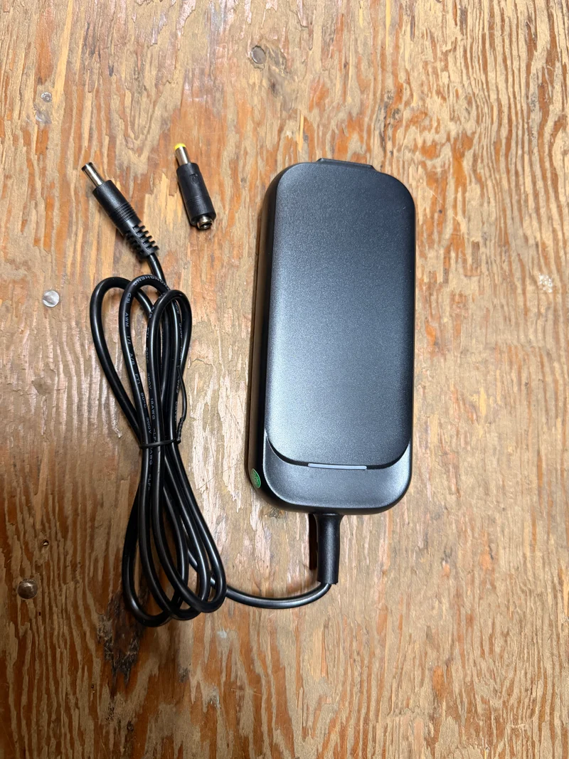 42v charger with adapter 5.5x2.5mm 5.5x2.1mm