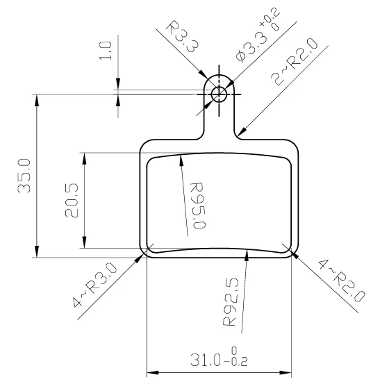 G2 -G4 -G2ULTRA Bremsbeläge (hinten) Version 2026
