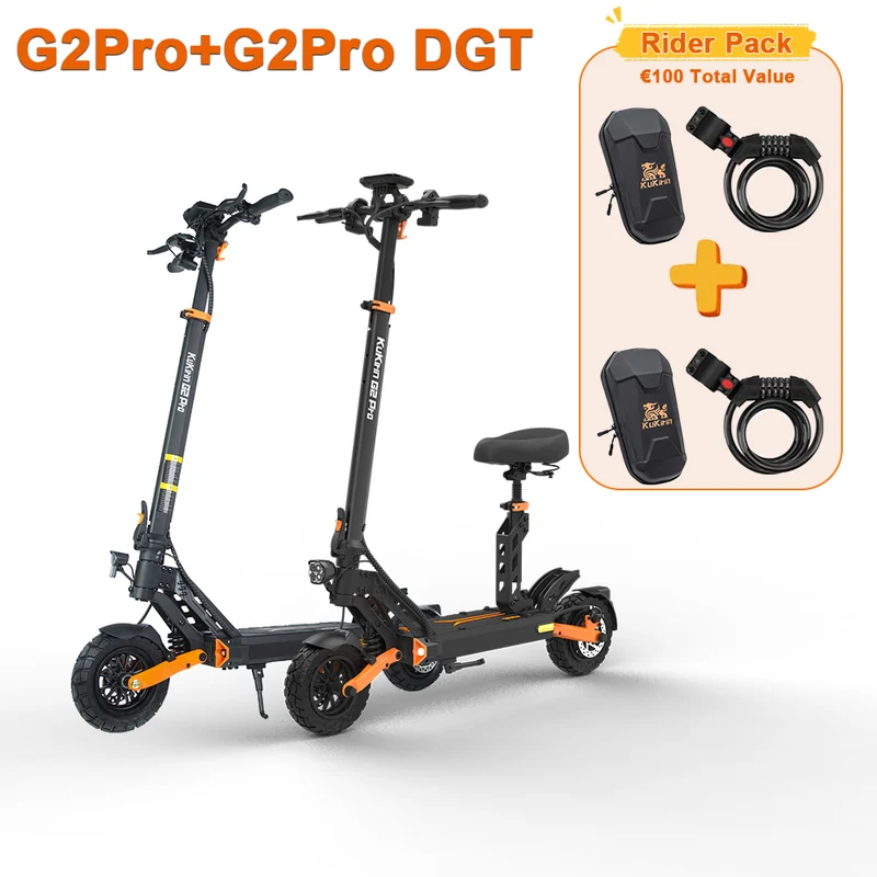 KuKirin G2 Pro European Commuter Bundle (Standard + DGT-zertifiziert)