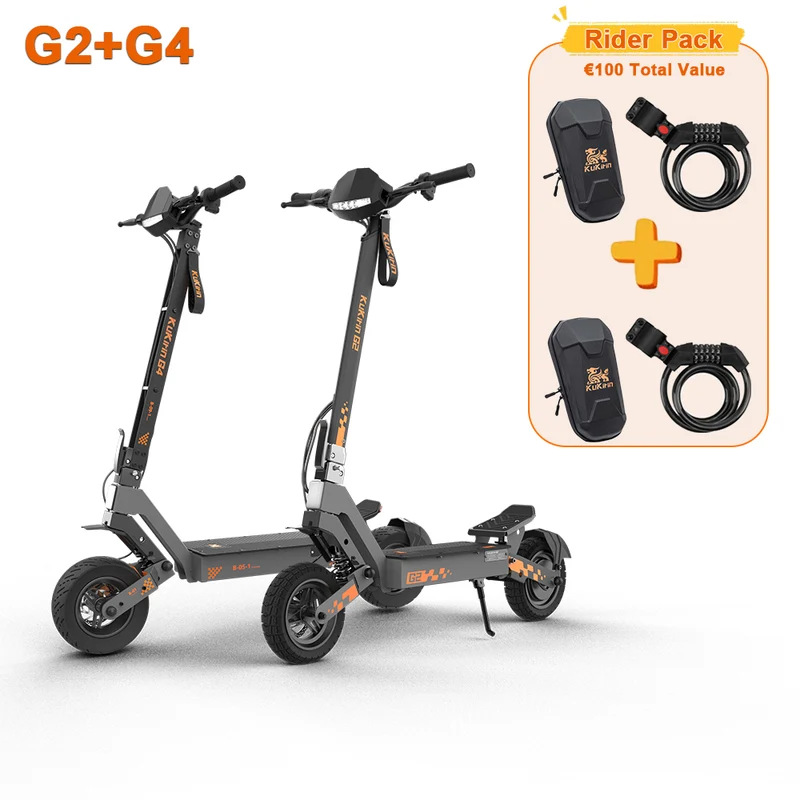 KuKirin Zwei-Personen-Pendlerpaket (G4 Off-Road + G2 Classic)