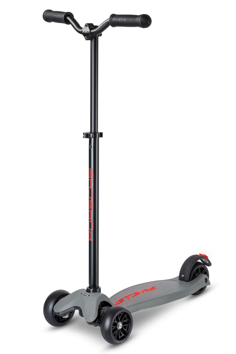 Micro Kickboard Deluxe by Porsche Stone Grey Metallic