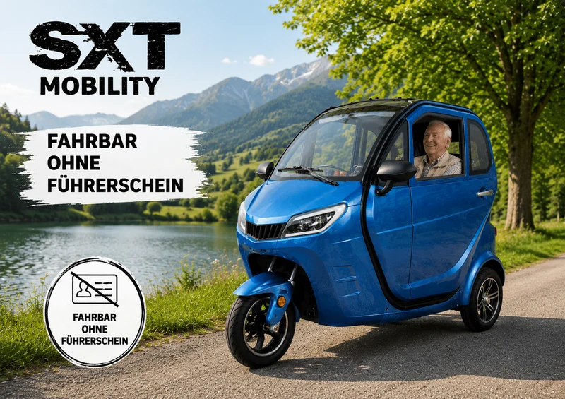 SXT Ecodrive E-Kabinenroller | führerscheinfrei