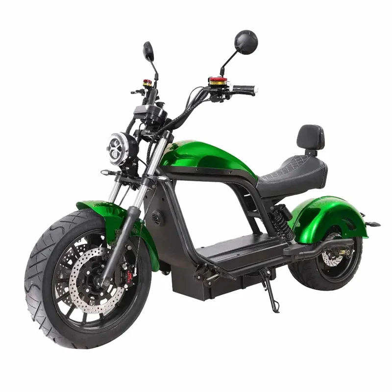 GEBRAUCHT - Chopper XL PRO - Grün glänzend - Lithium 30 Ah