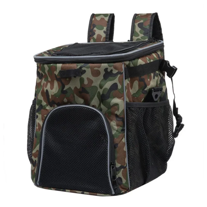 2-in-1 Faltbare Fahrradtasche/Rucksack für Haustiere