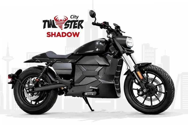 CityTwister SHADOW: Premium-Elektromotorrad mit 120 km/h und Schnellladefunktion